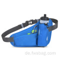 Benutzerdefinierte Großhandel Promotion Polyester Sport fließende wasserdichte Tailentasche Sling Crossbody Custom Fanny Pack